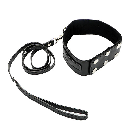 Flat section black faux - section,