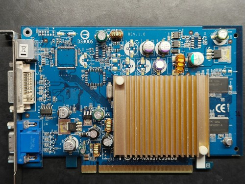 Vintage gigabyte geforce 256 - gigabyte, (256