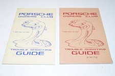 Lot of 2 Porsche Owners Club