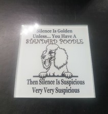 Standard Poodle Owners Glass