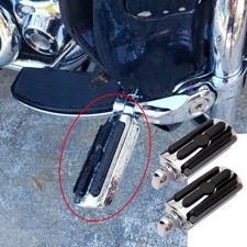 Highway Foot Pegs Pads For Harley Ultra Limited Road King Glide Heritage Softail