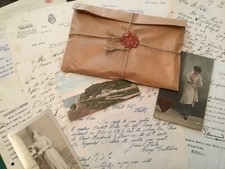  Vintage genuine ephemera bundle for junk journal, letters, photo, postcard, 