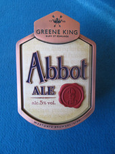 GREENE KING ABBOT ALE METAL