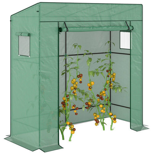 Outsunny walk garden green - walk-in,