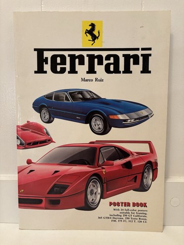 Ferrari book illustrations - ferrari,