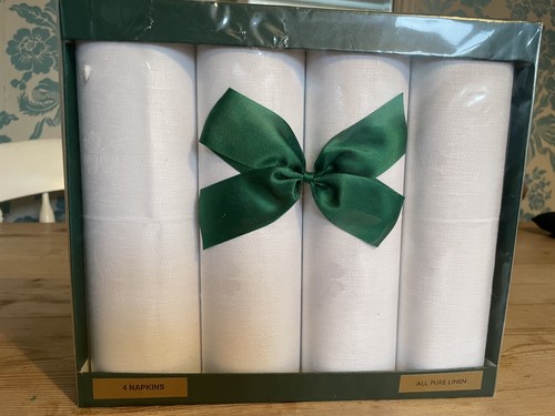 Irish linen napkins - linen, of