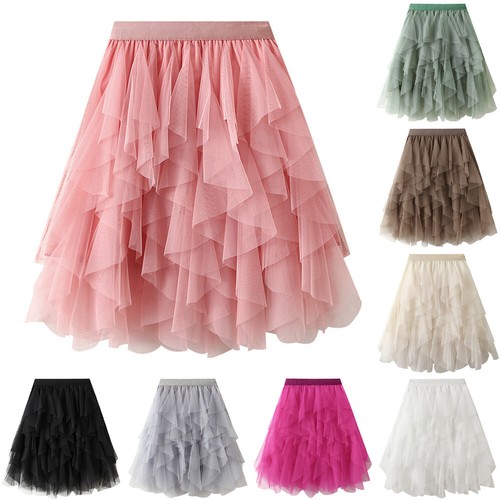 Womens tiered summer ruffles - tiered,