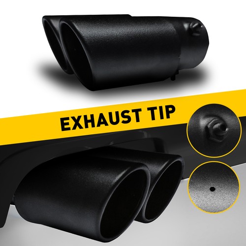 Car black rear exhaust - black, pipe