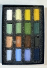 UNISON COLOUR : SOFT PASTEL : LANDSCAPE SET OF 16 HALF STICKS