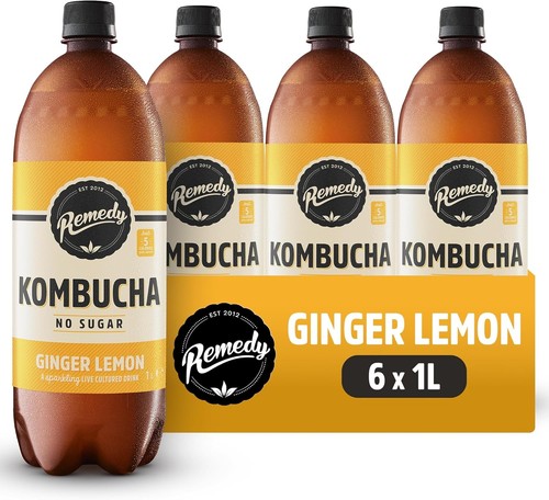 Remedy kombucha tea ginger - kombucha, tea-ginger