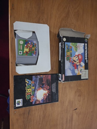 Nintendo n64 super mario boxed - nintendo,