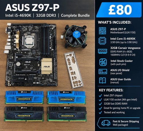 Asus z97 atx motherboard - asus,