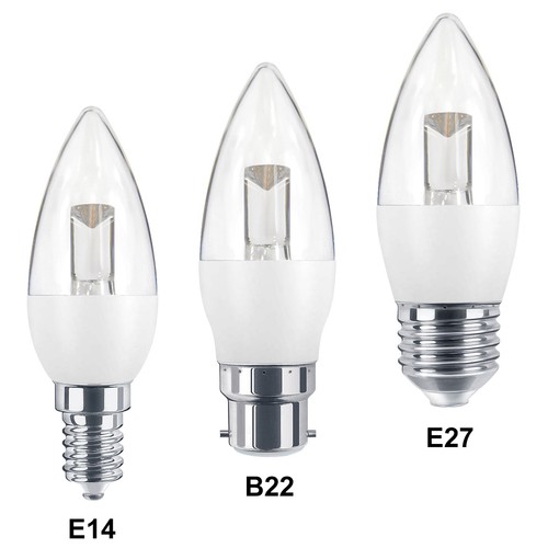 Led clear candle light - x,