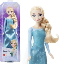 Mattel Disney Princess Dolls Elsa Posable Fashion Doll with Signature Clothin...