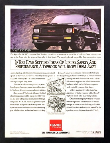 1992 gmc typhoon suv - 1992, "it