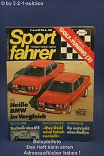 Sports Driver 6/79 BMW M1 Fiat