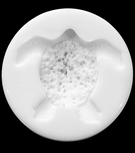 Crystal sea turtle silicone - crystal,