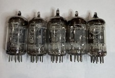 5x Mullard ECC82 / 12AU7 Valve