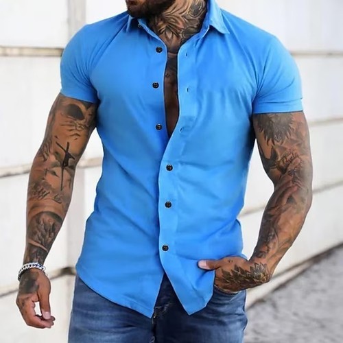 Mens slim fit short - slim, sleeve