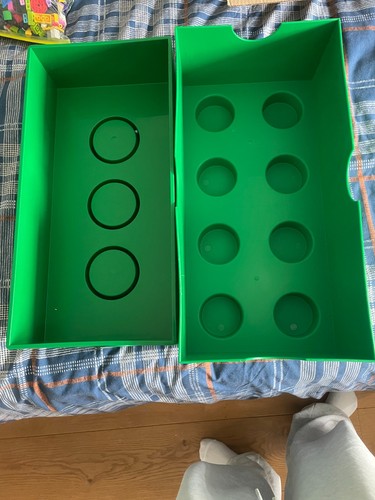 Large lego green - green, 8-stud