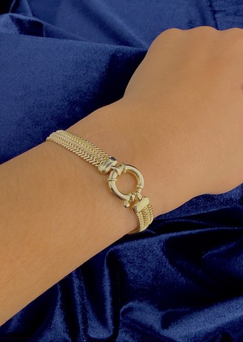 Solid 9ct gold mesh - solid,