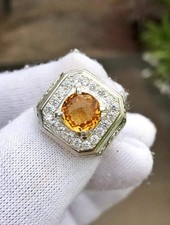 Lab Created Golden Topaz 925 s