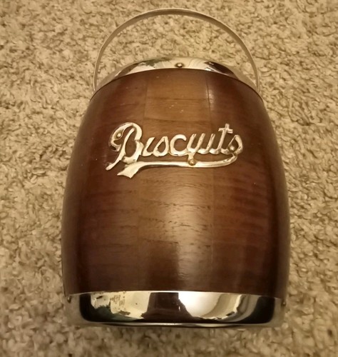 Biscuit barrel vintage - biscuit,