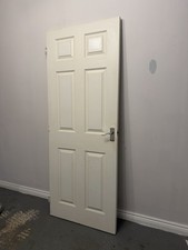 Solid wood internal panel - internal, 6-panel