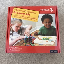 Numicon 1st Steps with Numicon at Home Kit Educational Maths Toy for Ages 3-5