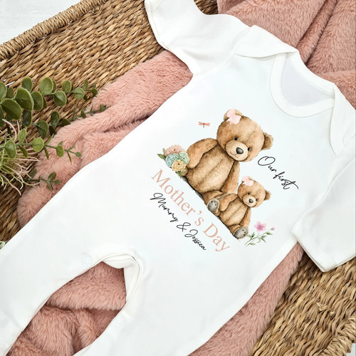 Personalised pink teddies our - teddies,