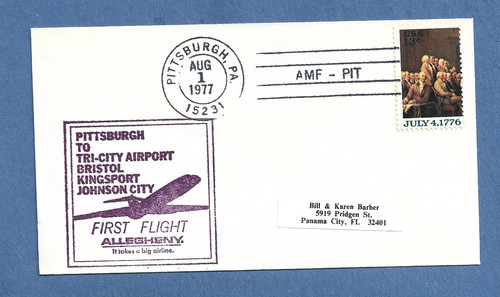 Allegheny airlines pittsburgh - allegheny,