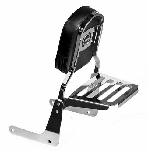 Spaan chrome backrest - backrest, with