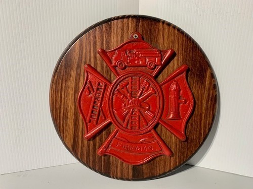 Vintage fireman fire - vintage,