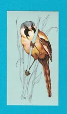 BRITISH BIRDS - TETLEY TEA - CARD NO. 45  -  BEARDED  TIT  -  1970