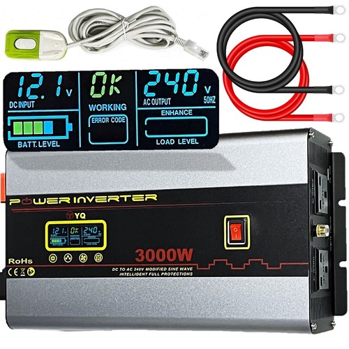 Power inverter 12v 240v - 12v, to