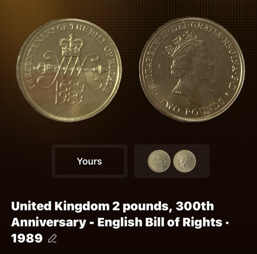 United kingdom two pounds - two,