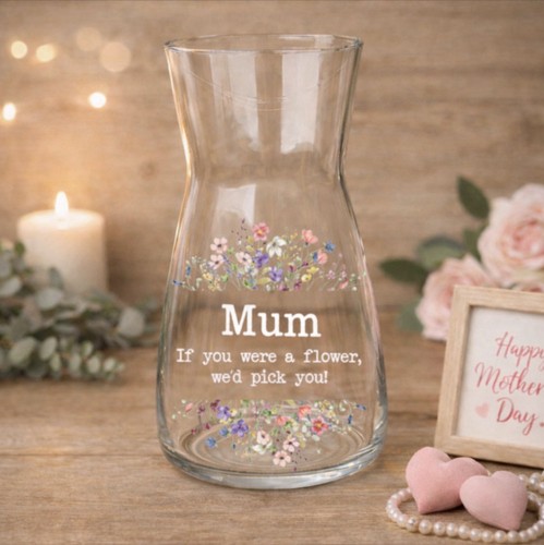Vase gift for mum - for, birthday