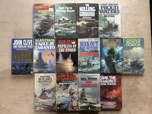 Vintage naval thriller war - 14,