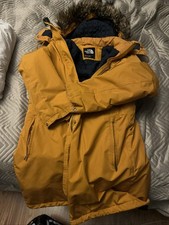 North face golden Brown Parka