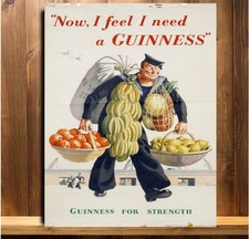 Guinness vintage metal - guinness,