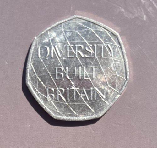 Diversity built britain 50p - britain,