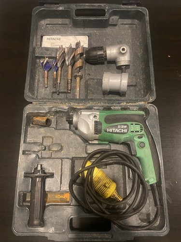 Hitachi 13vf corded drill - d,
