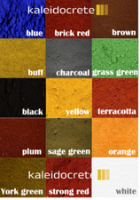 Concrete cement Pigment powder colour for cement,plaster,mortar,render &grout