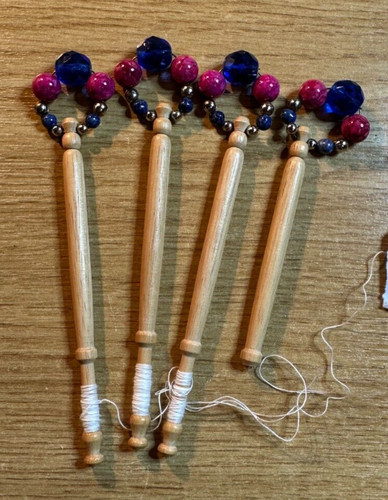 Lace bobbins various - lace,