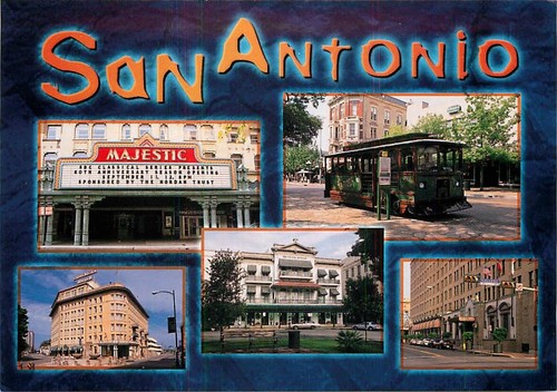 Postcard views san - views, of