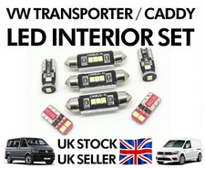 Fits VW Caddy T5 T6 Transporter Caravelle 6000k White LED interior light kit