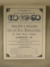 HOLLAND & HOLLAND GUN AND