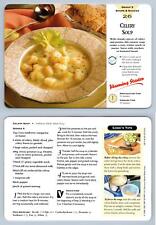 Celery Soup #26 Soups - Delicious Meals Made Easy 1996-7 Recipe Card