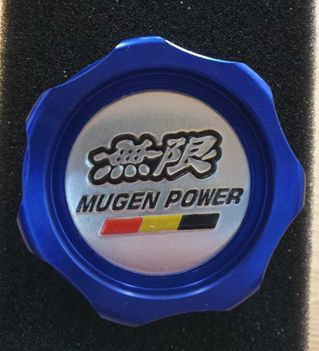 Blue mugen jdm aluminium - mugen,