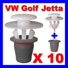 VW MK2 Golf Jetta DOOR SIDE MOULDING CLIPS TRIM STRIP WHEEL ARCH RUBBING STRIP